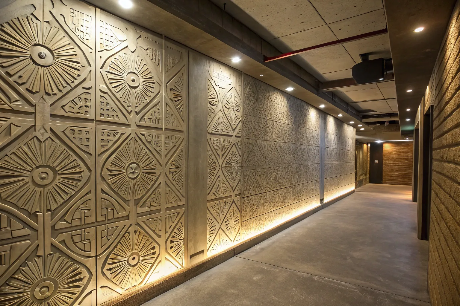 14+ Creative Ideas for Concrete Basement Walls