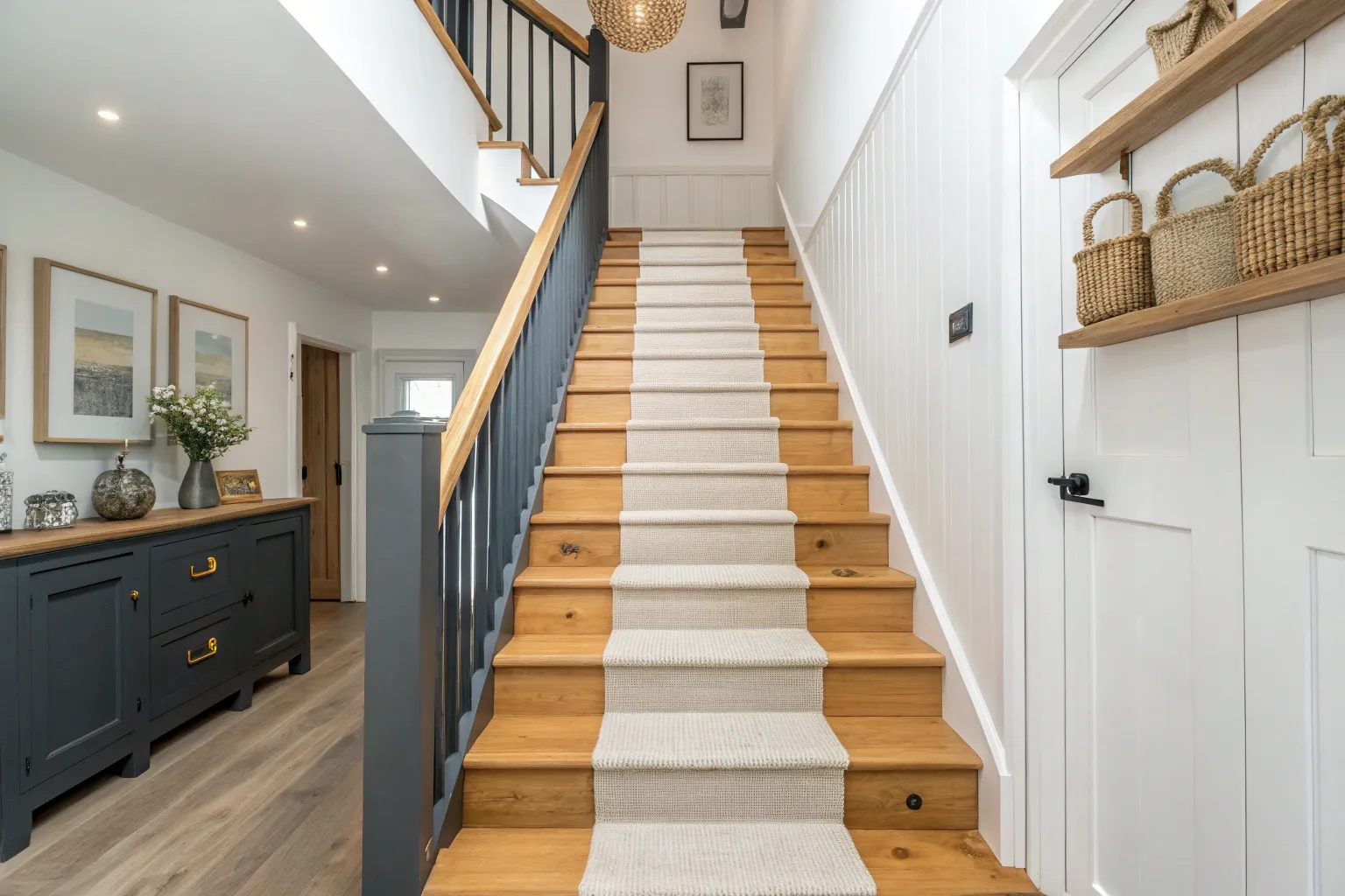 9+ Stylish Ideas for Painting Stairs and Landing