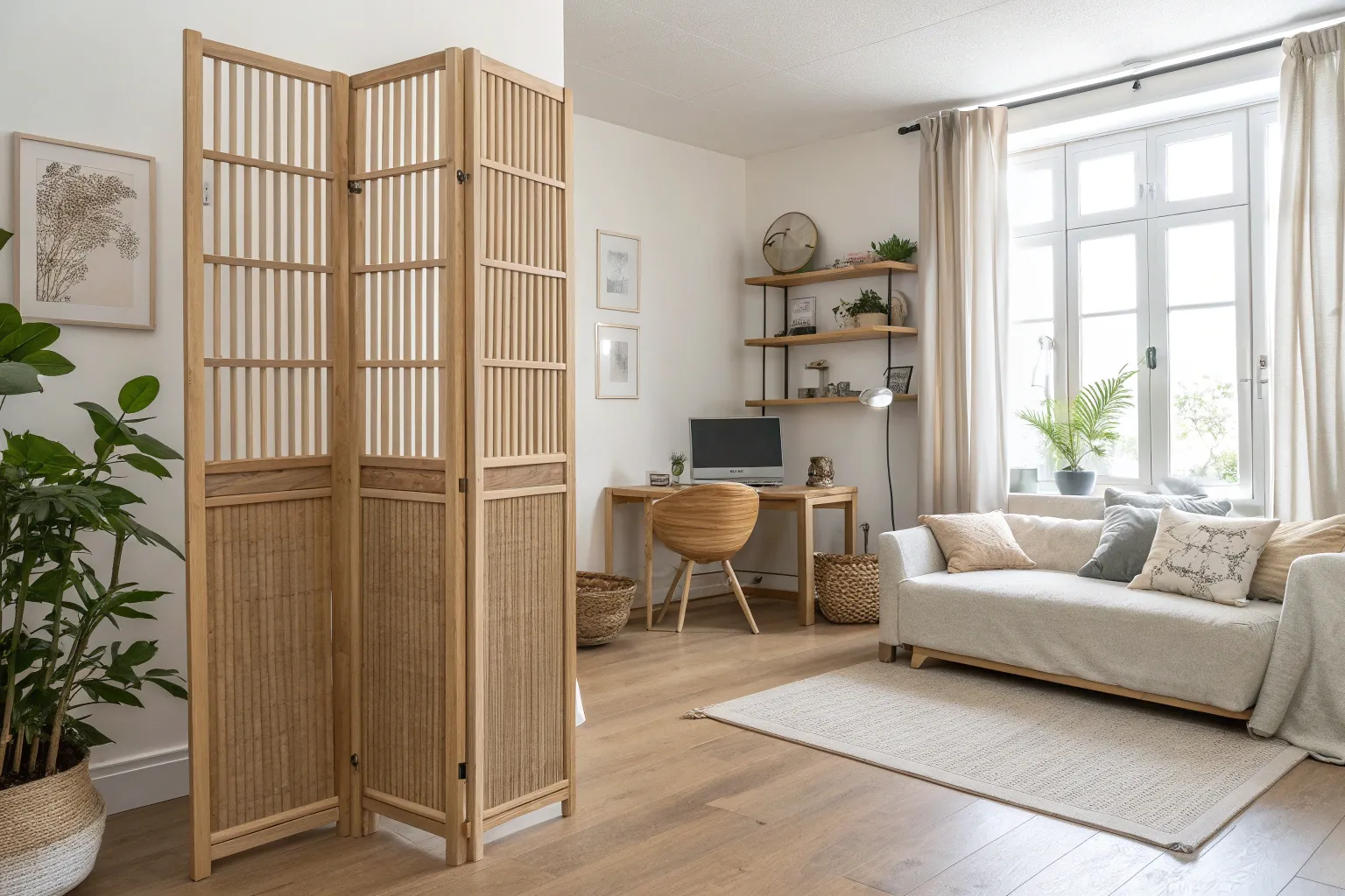 9+ Stylish Long Living Room Ideas with Warm Wood Accents