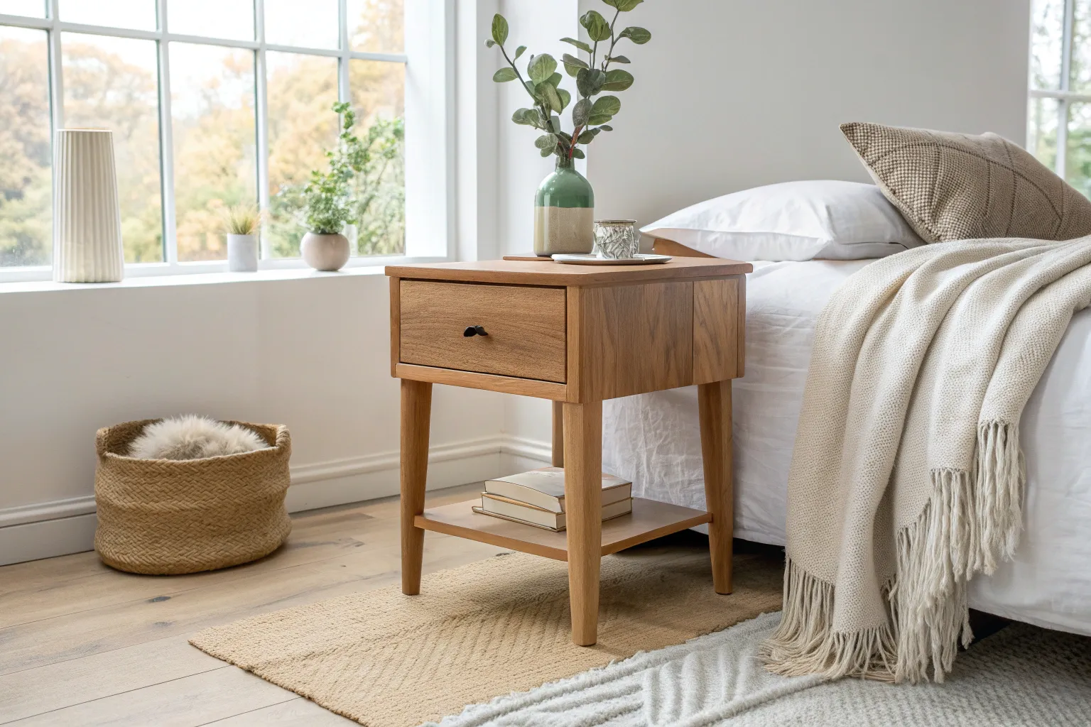 16+ Modern Boho Bedroom Ideas with Warm Wood Accents