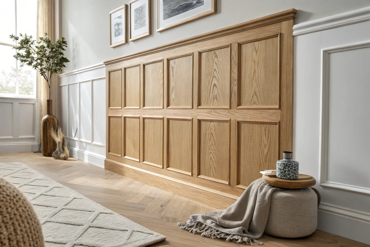 12+ Raised Panel Walls Ideas for a Warm, Classic Home