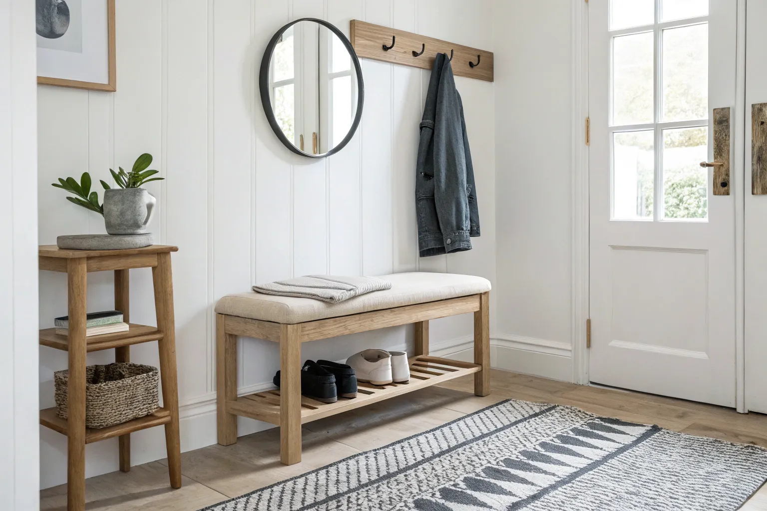 12+ Smart Small Entryway Bench Ideas for a Warm Welcome