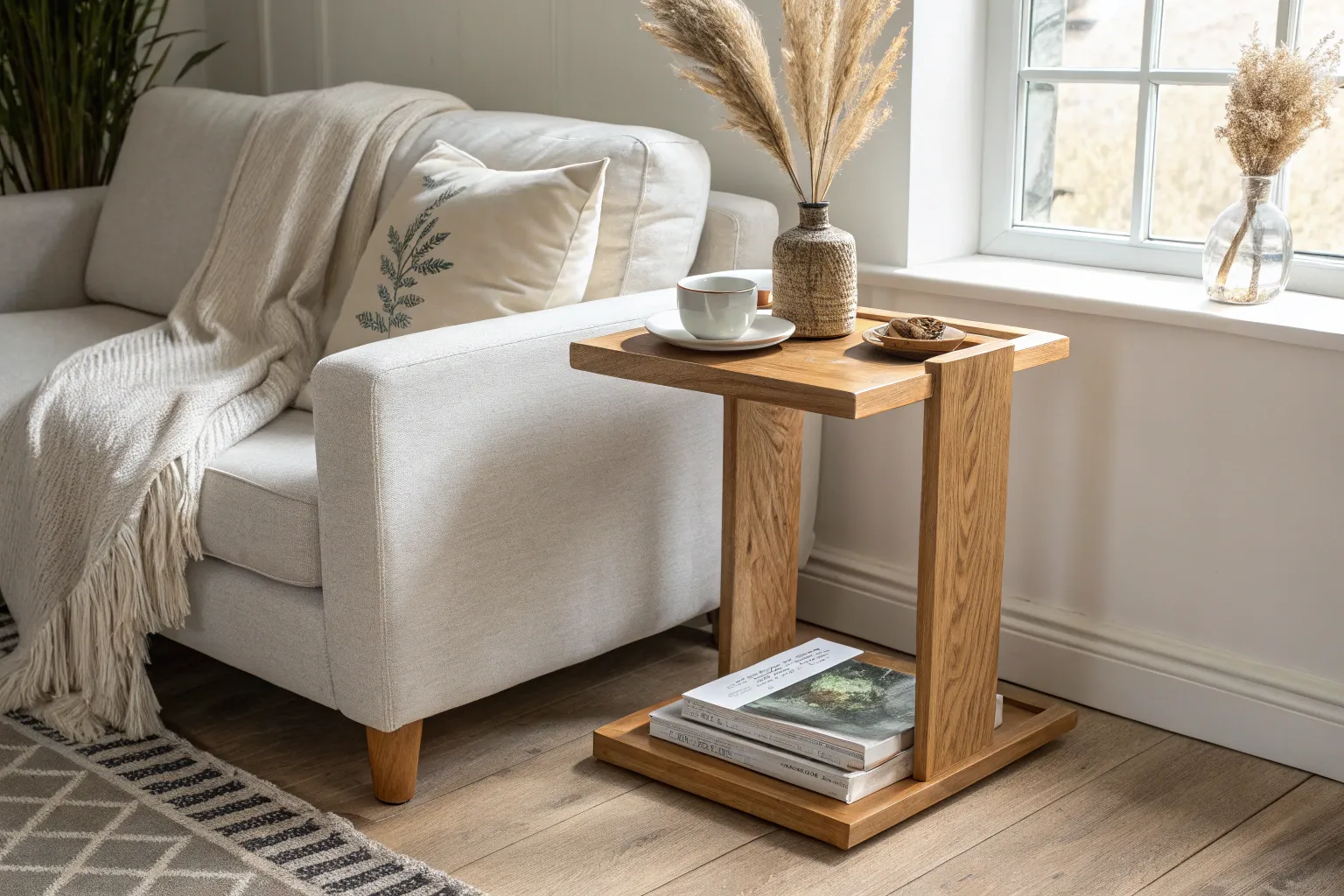 13+ Stylish Sofa Side Table Ideas for Small Spaces
