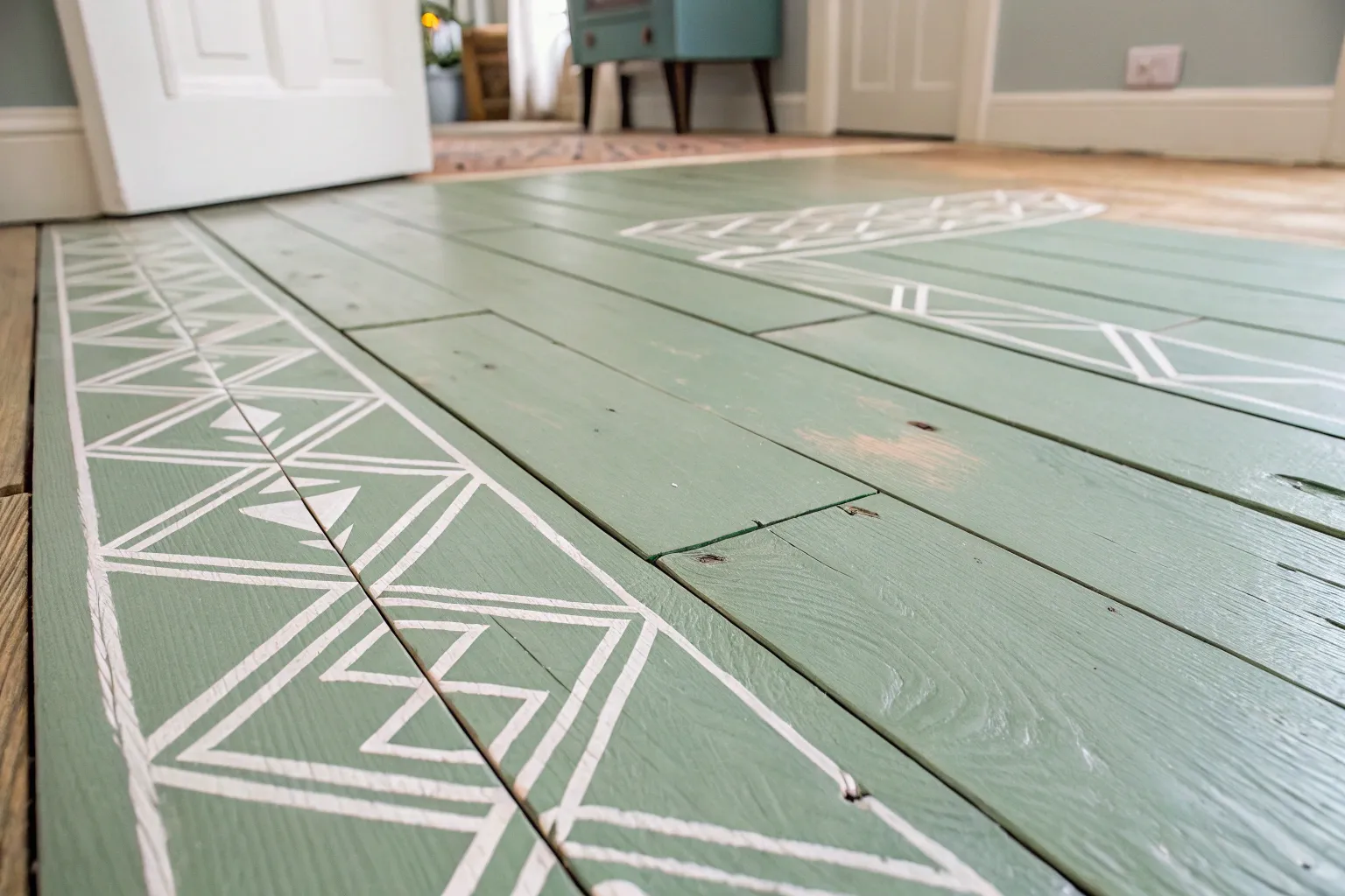 4+ Stylish Wood Floor Paint Ideas to Refresh Any Room