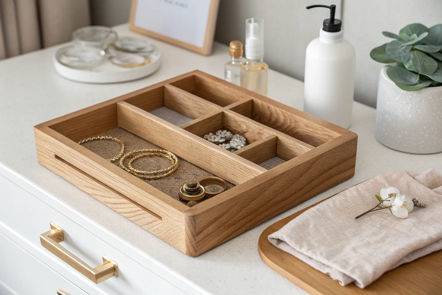 16+ Smart Bedroom Dresser Top Organization Ideas