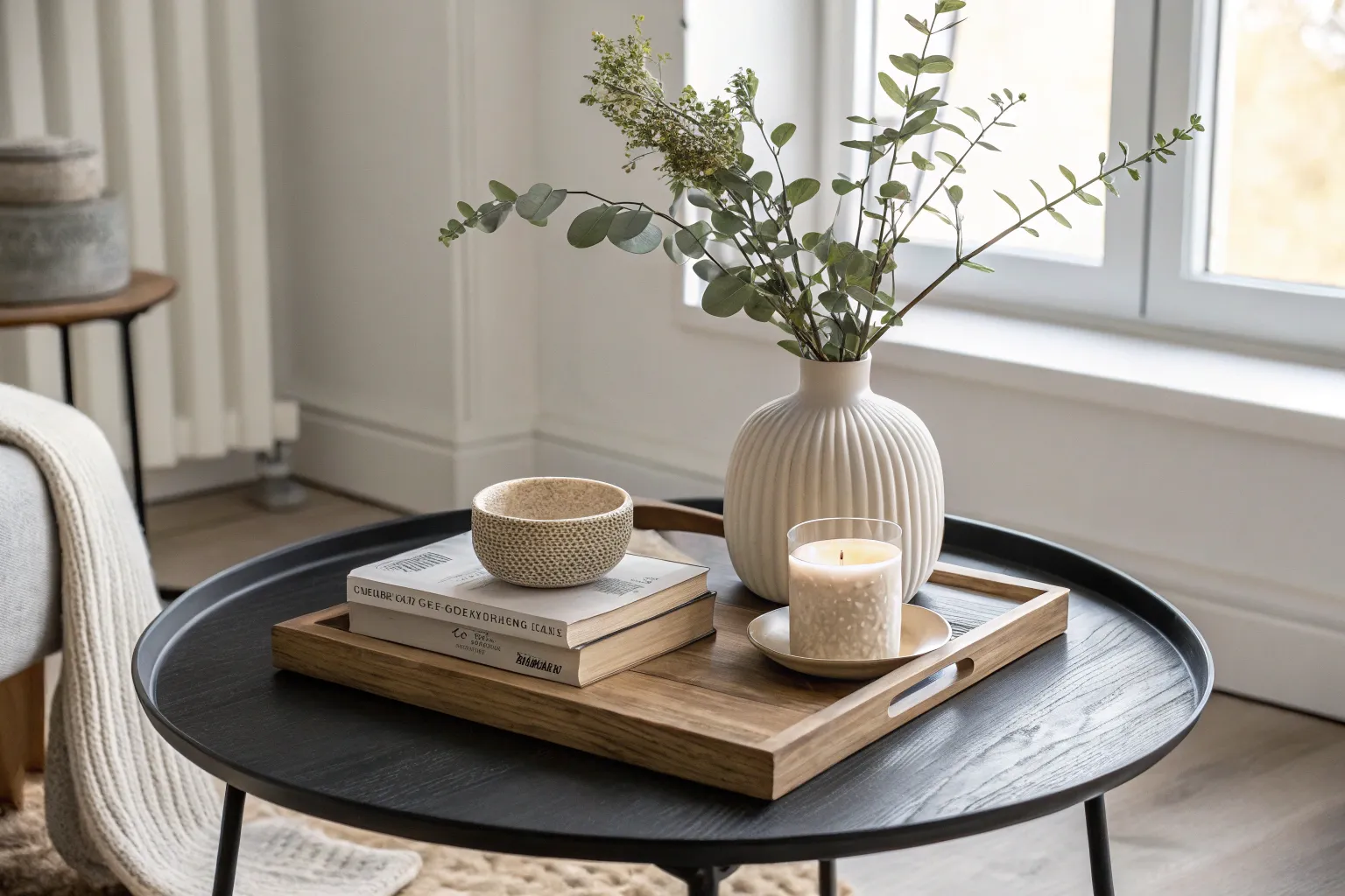 18+ Chic Black Coffee Table Decor Ideas for a Cozy Living Room