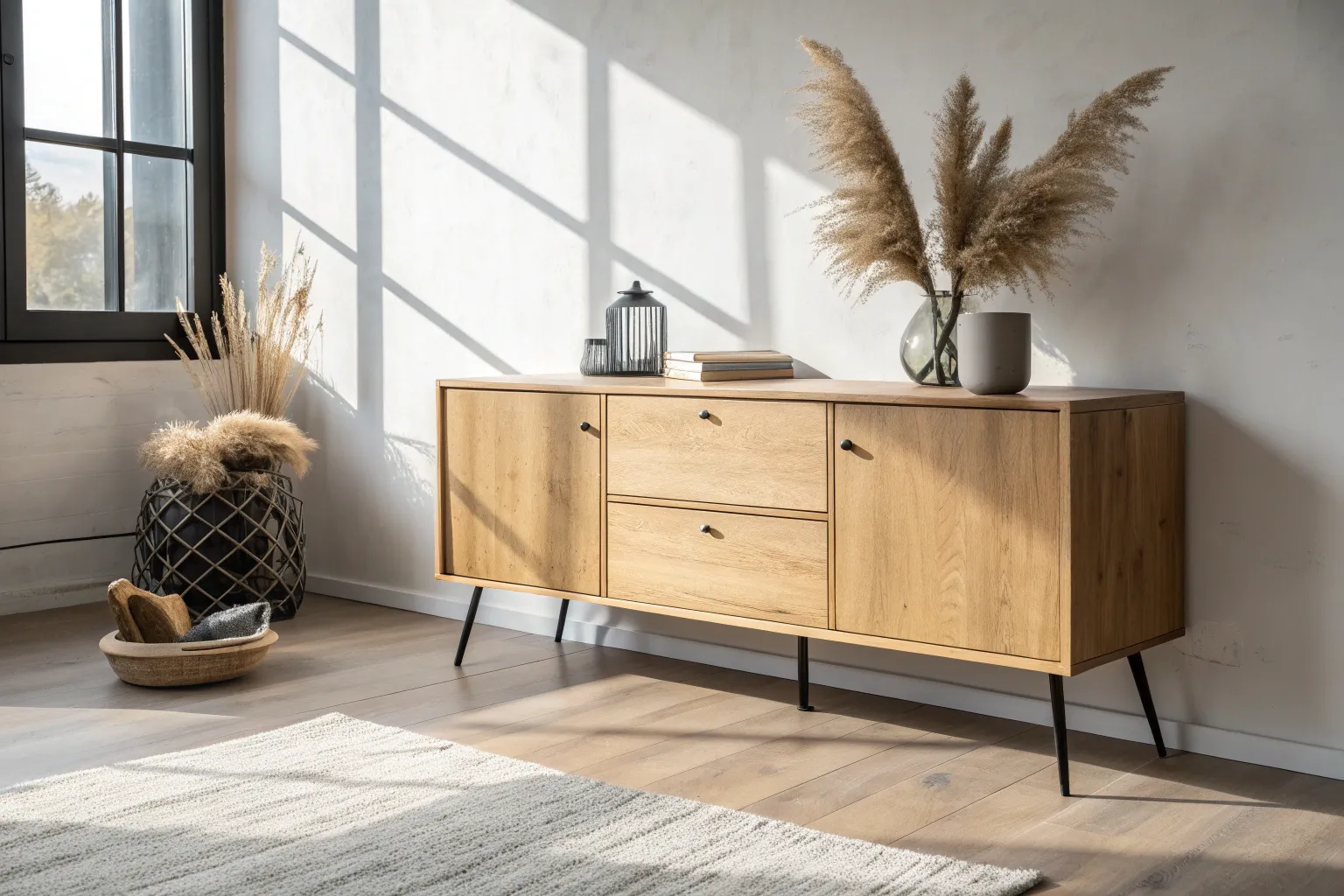 18+ Stylish Black White and Wood Interior Design Ideas