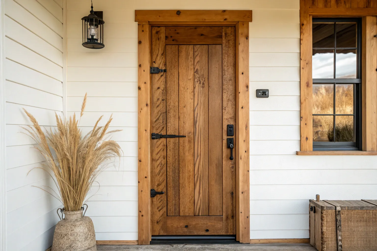 15+ Rustic Cabin Door Ideas to Warm Up Your Entryway
