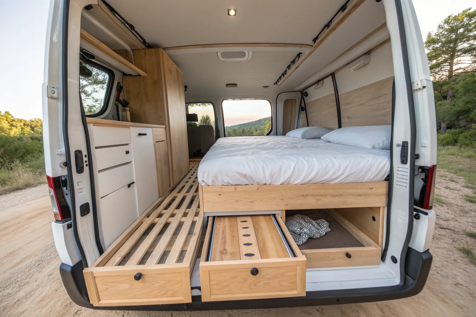 11+ Smart Campervan Bed Ideas for Cozy Small-Space Living