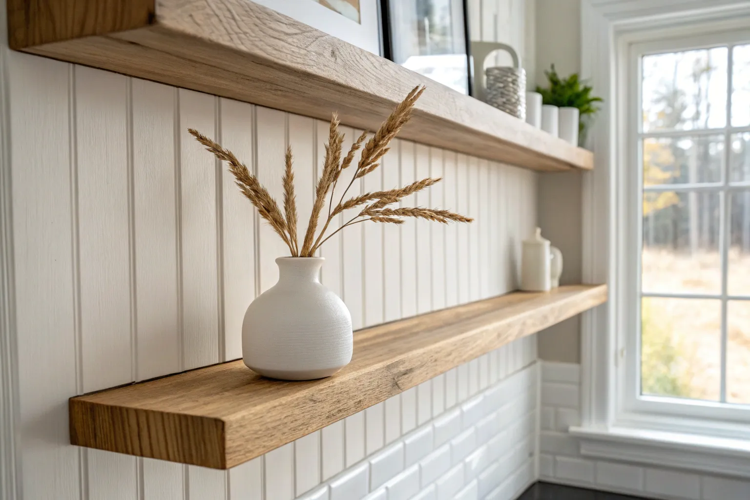 14+ Charming Cottage Kitchen Backsplash Ideas in Wood Tones