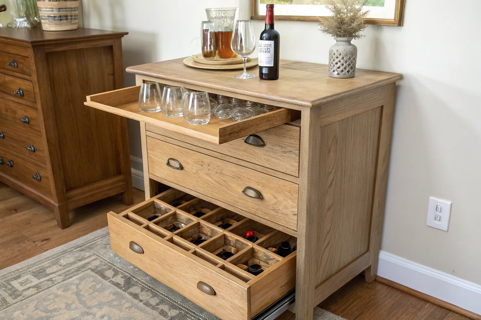 18+ Stylish Dresser Bar Ideas for a Custom Closet Look