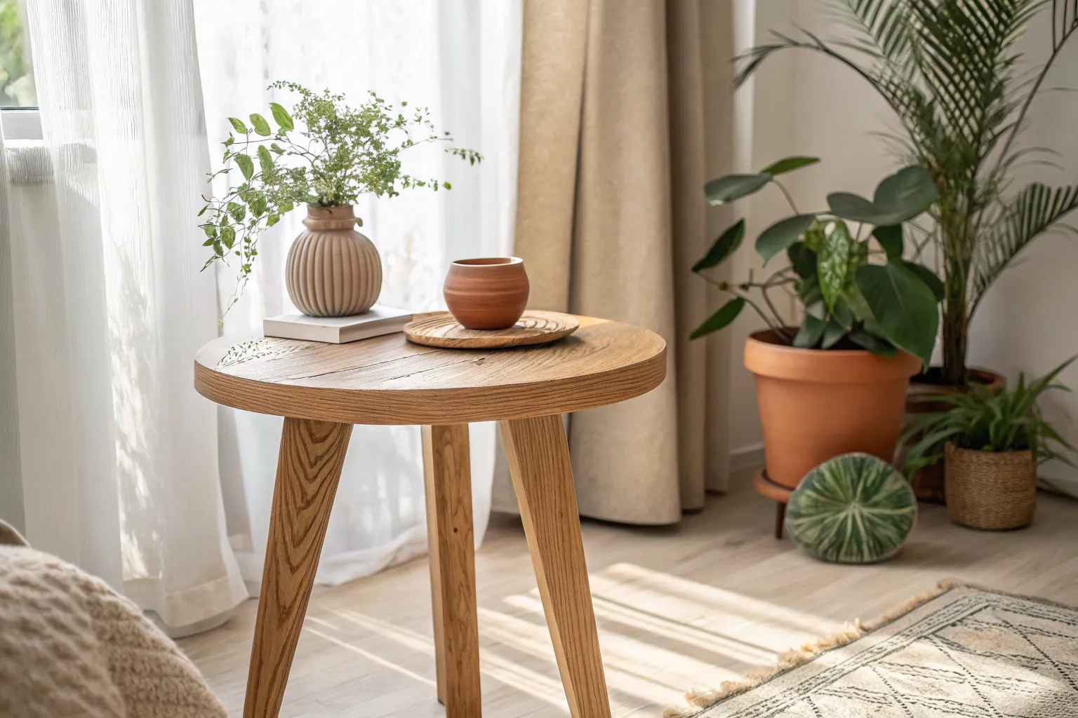 17+ Earthy Home Decor Ideas with Warm Wood Accents