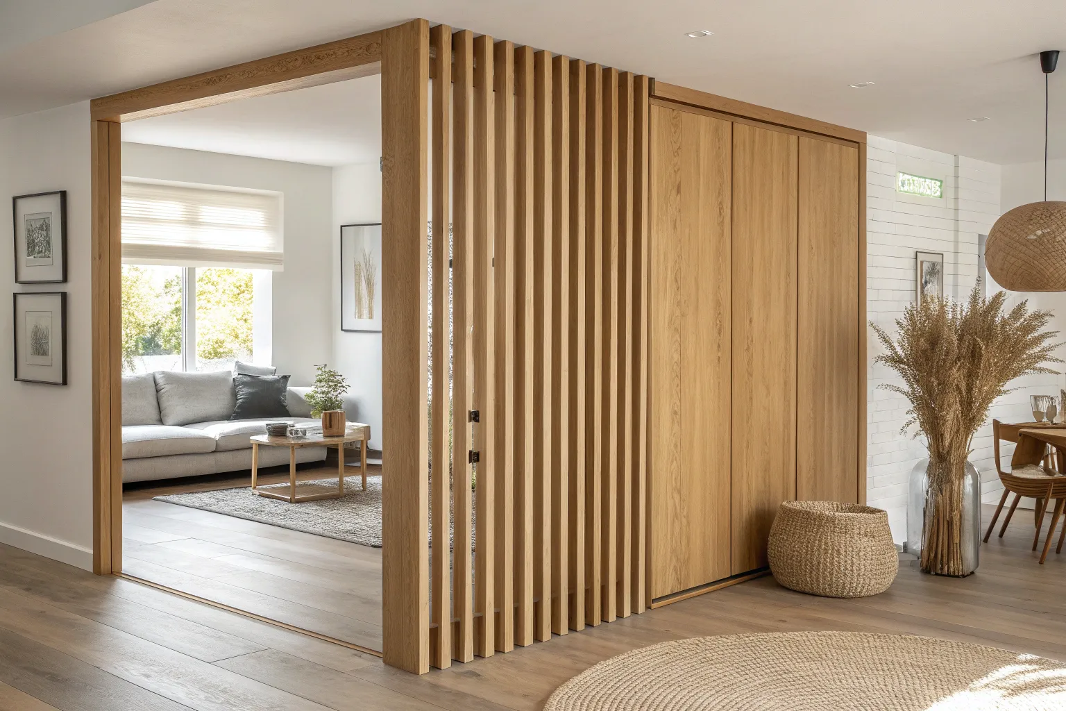 19+ Stylish Floor-to-Ceiling Room Divider Ideas