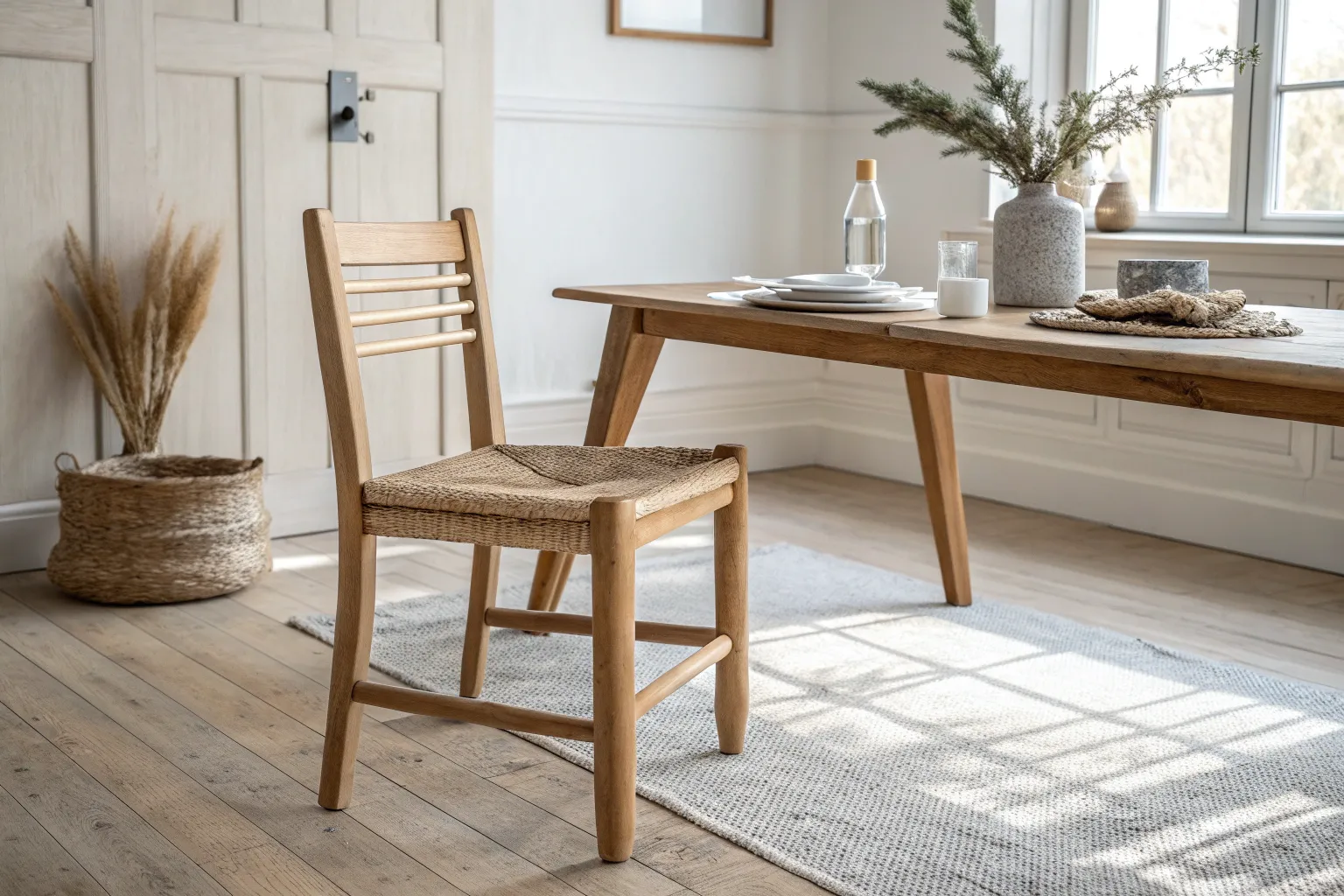 13+ Stylish Kitchen Chair Ideas for a Warm Wood Look