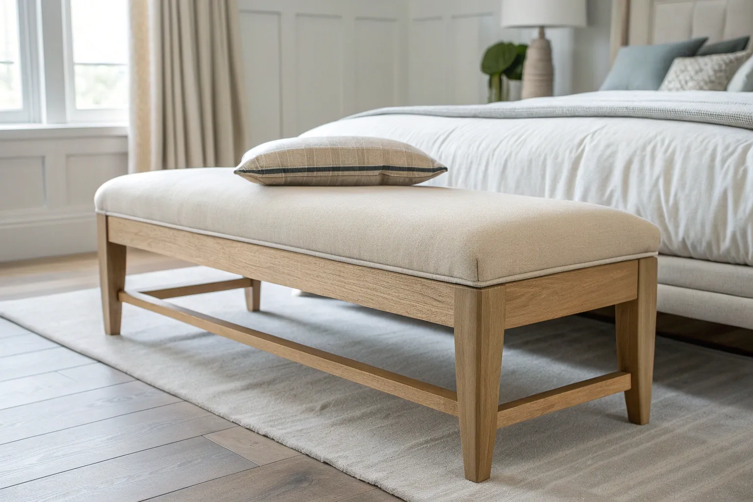21+ Stylish Modern Bedroom Bench Ideas for a Cozy Space
