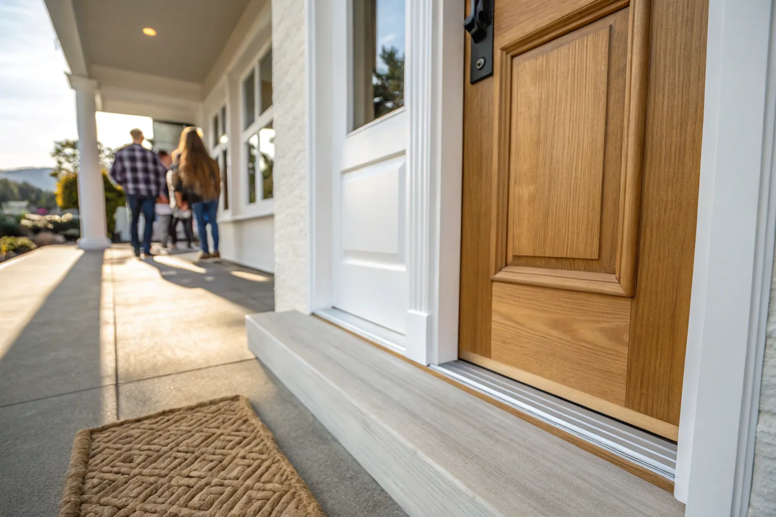 18+ Stylish Modern Front Door Trim Ideas for a Fresh Entry