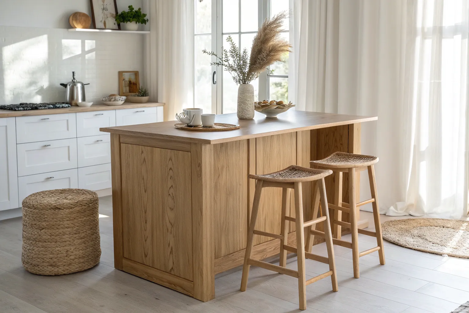 15+ Natural Kitchen Ideas with Warm Wood Accents