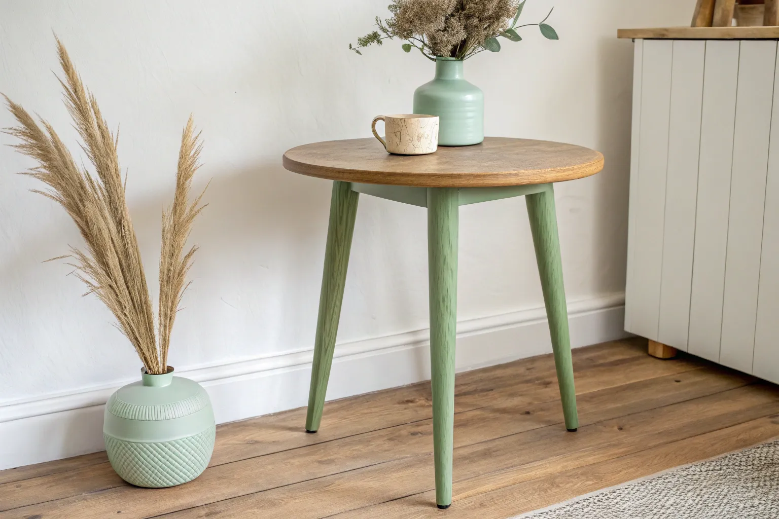 19+ Stylish Painted End Table Ideas to Refresh Any Room