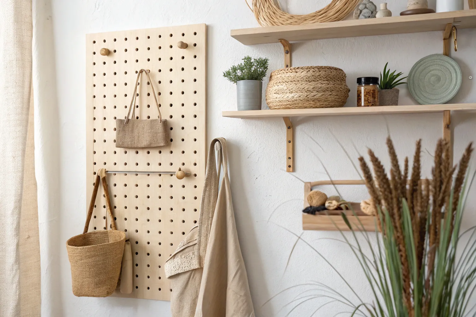 20+ Smart Pegboard Display Ideas for Woodworking Spaces