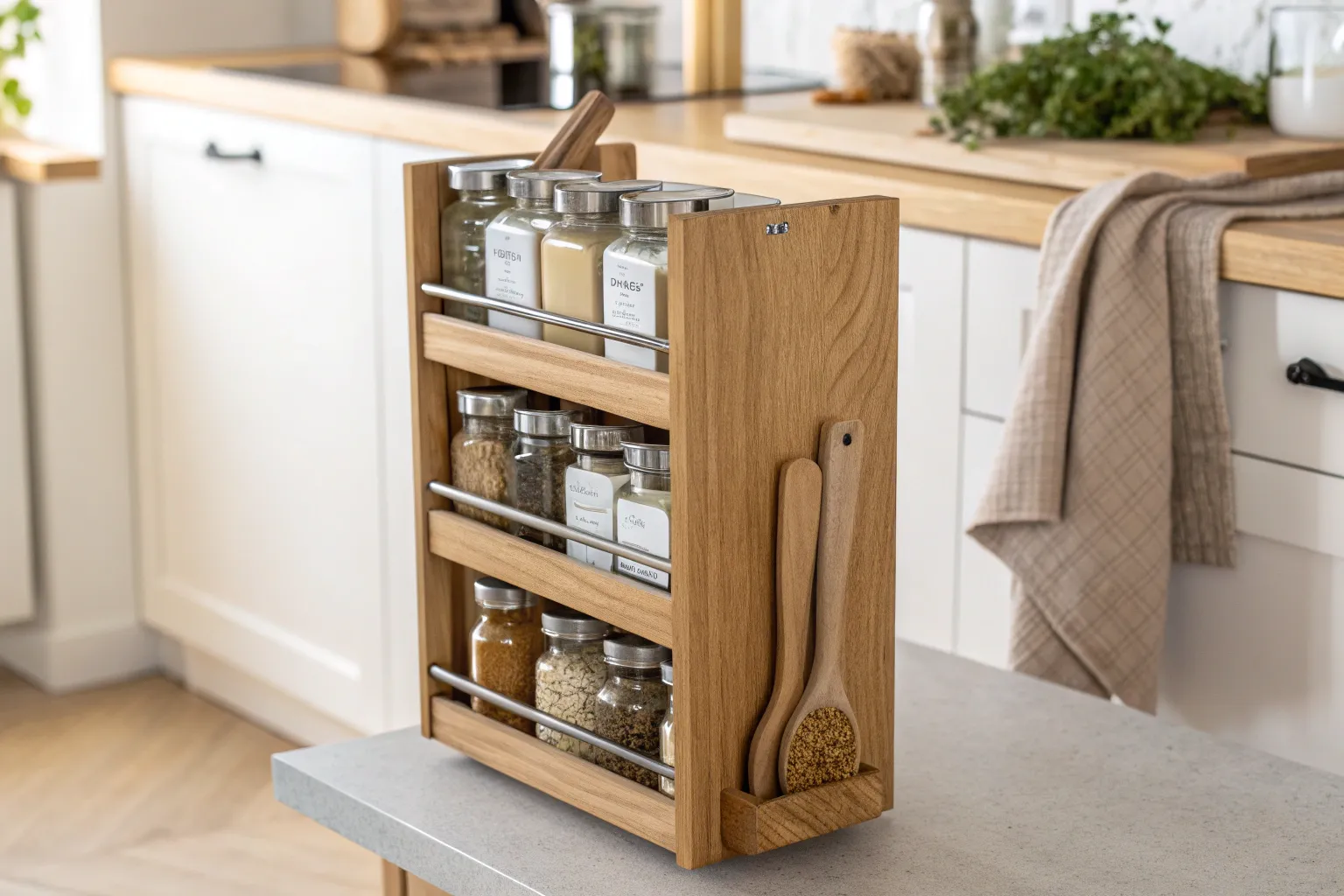 17+ Smart Skinny Kitchen Cabinet Ideas for Tight Spaces