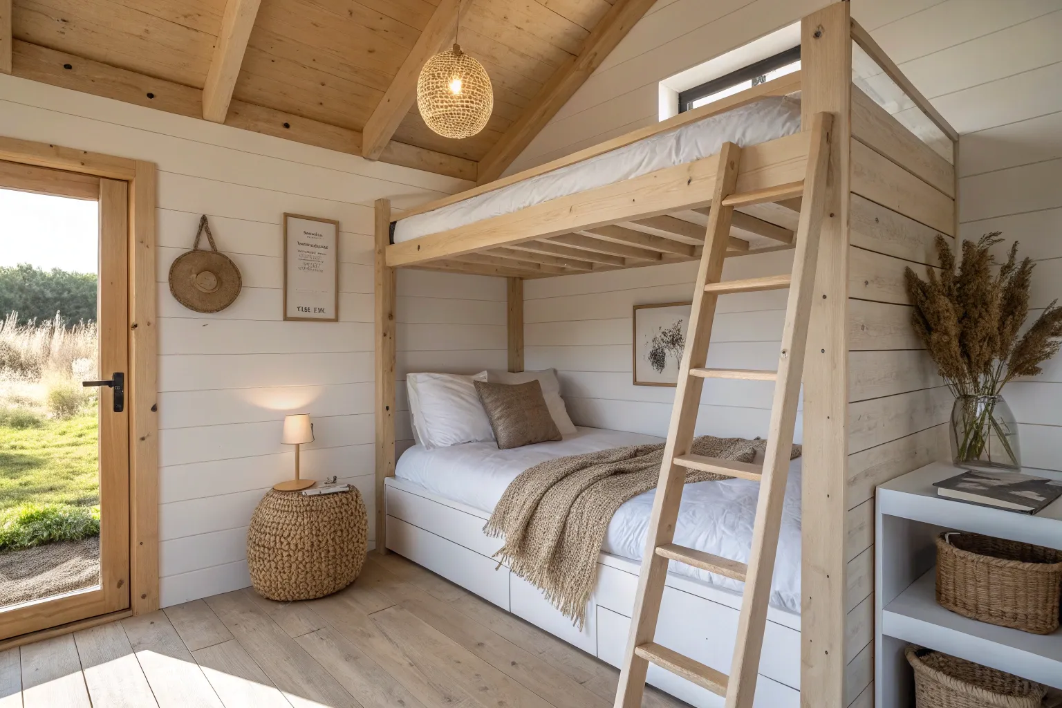 14+ Smart Sleeping Loft Ideas for Small Spaces in Wood