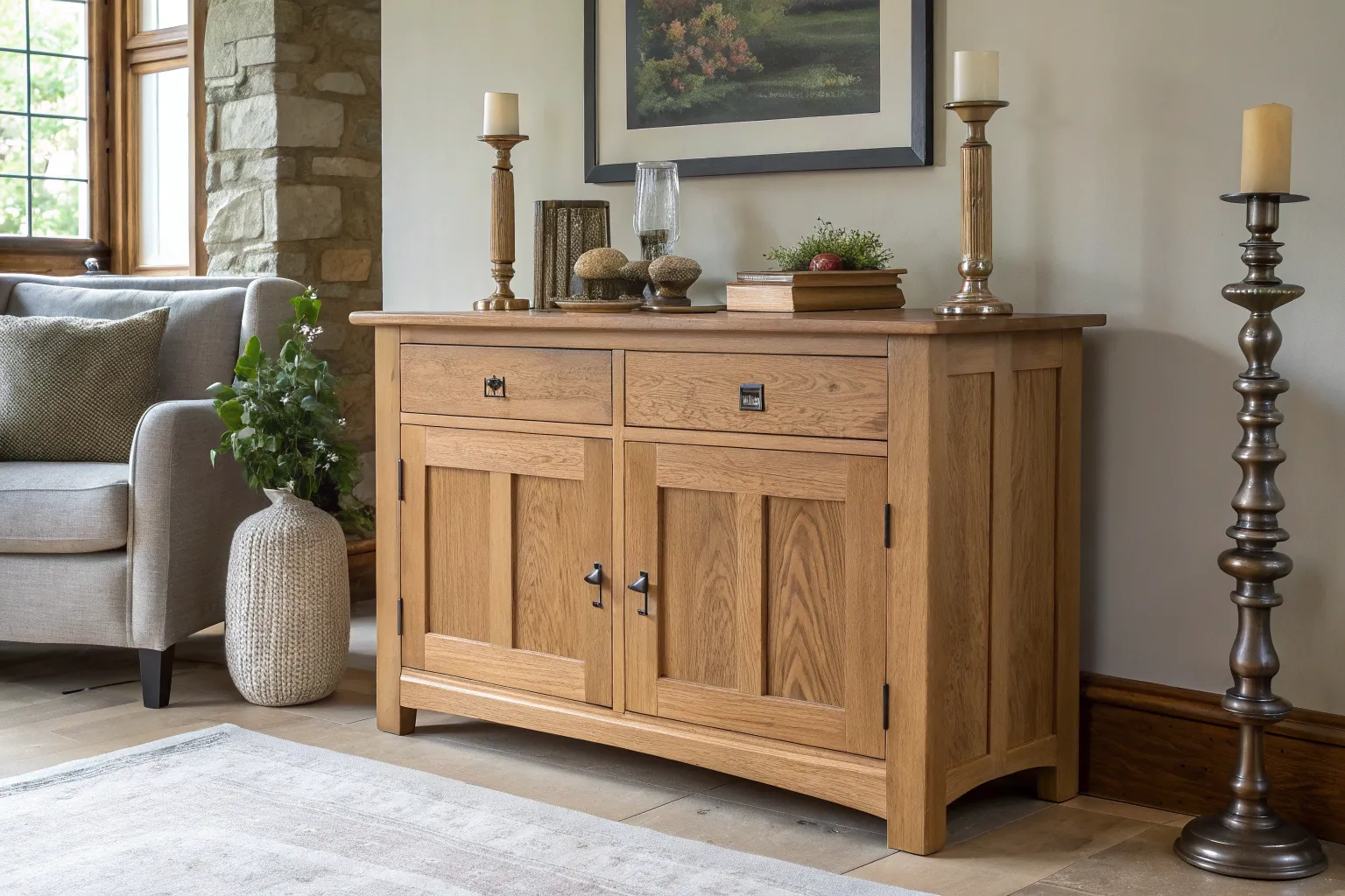 19+ Cozy Traditional Decor Ideas with Warm Wood Accents