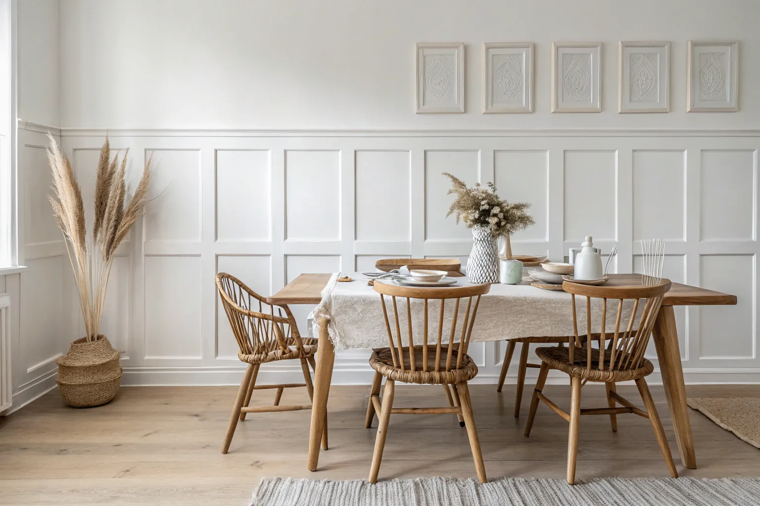 13+ Wainscoting Dining Room Ideas for a Warm, Woodsy Look