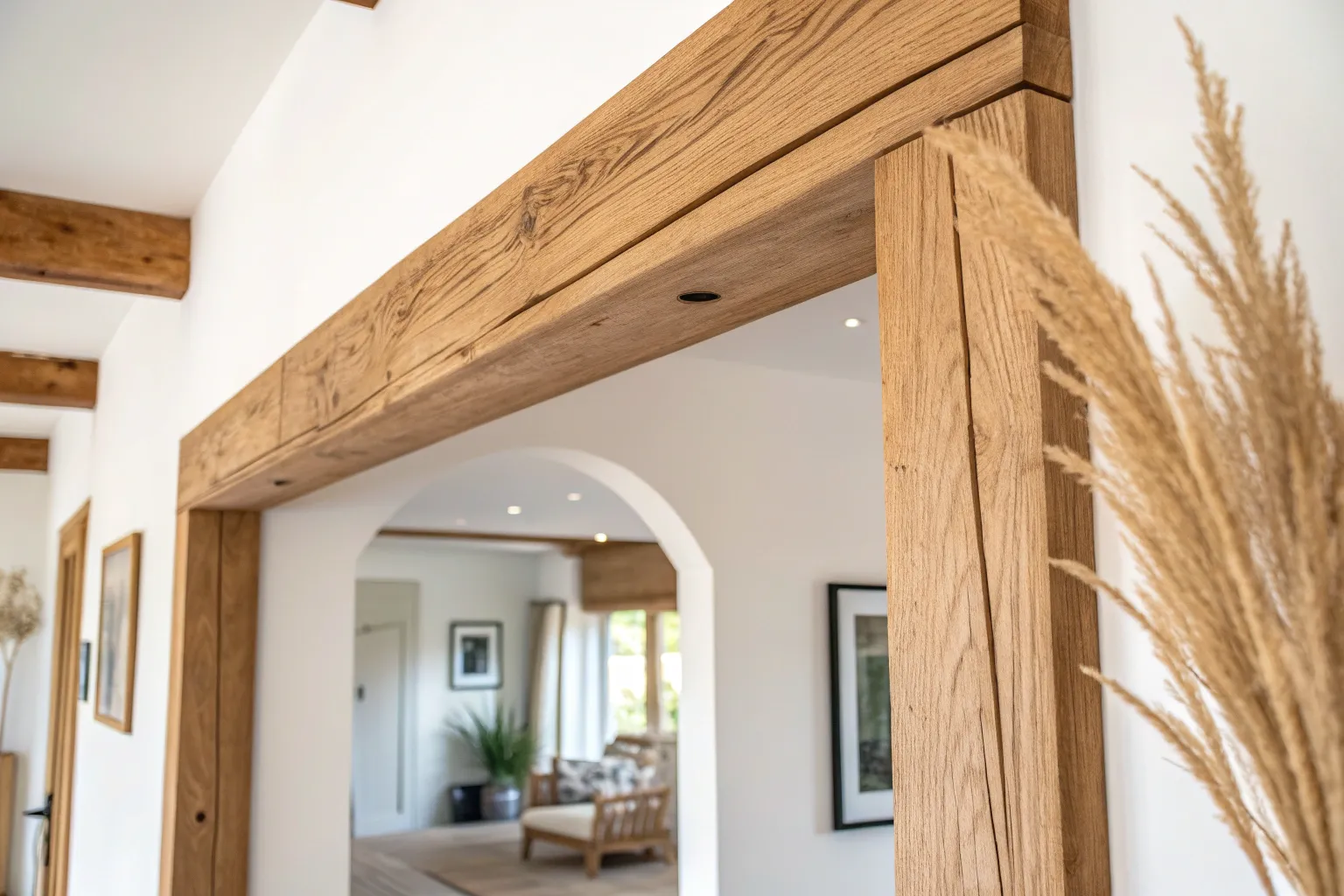 17+ Stylish Wall Beam Decoration Ideas to Warm Up Any Room