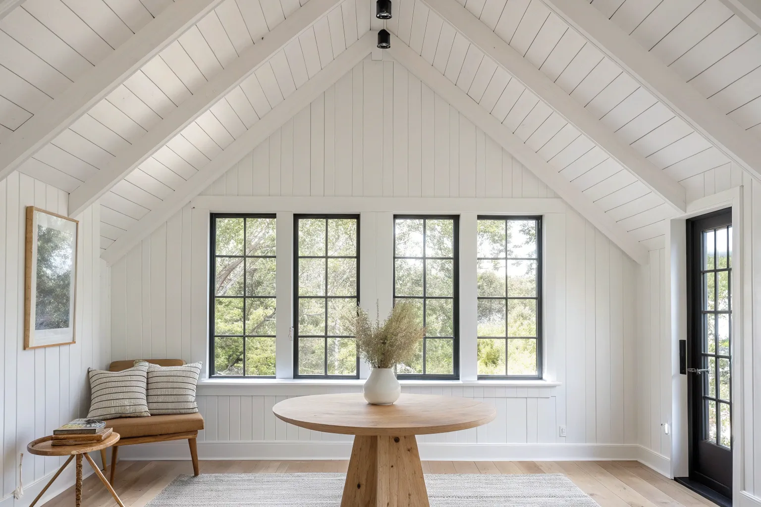 16+ Fresh White Wood Plank Ceiling Ideas for a Brighter Home