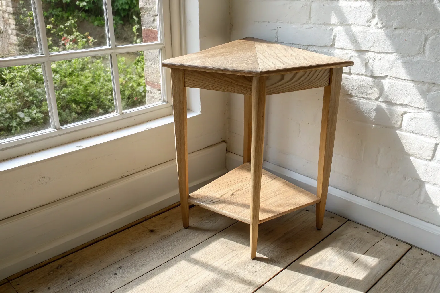 16+ Stylish Wooden Corner Table Ideas for Small Spaces