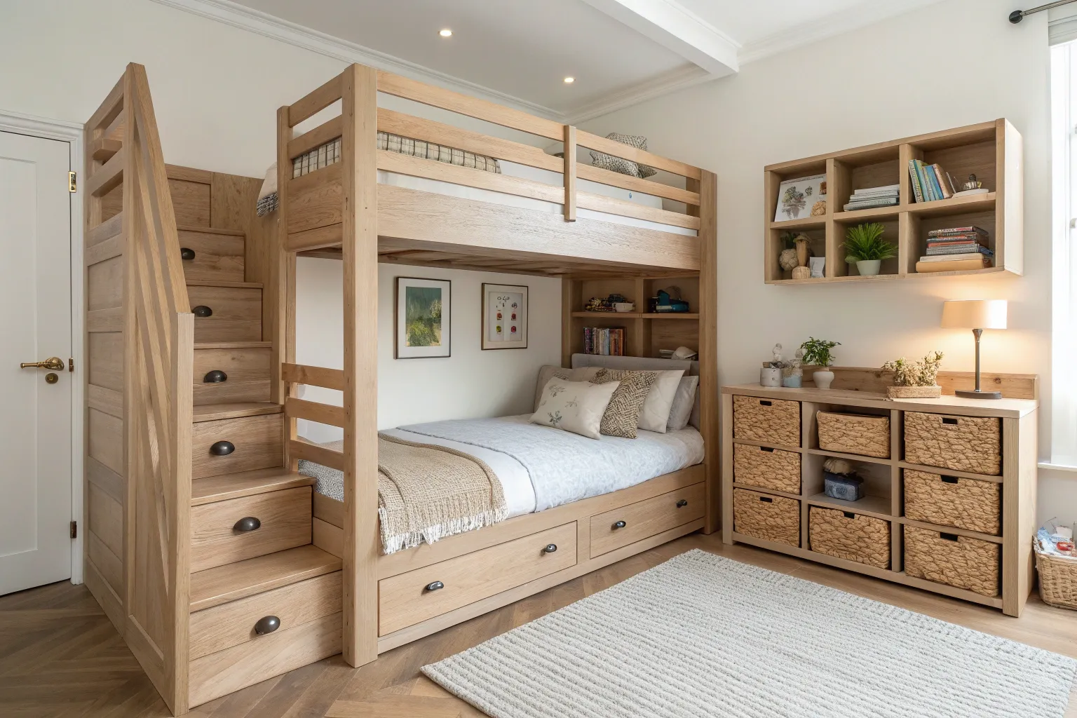 11+ Smart Double Deck Bed Ideas for Cozy Shared Rooms