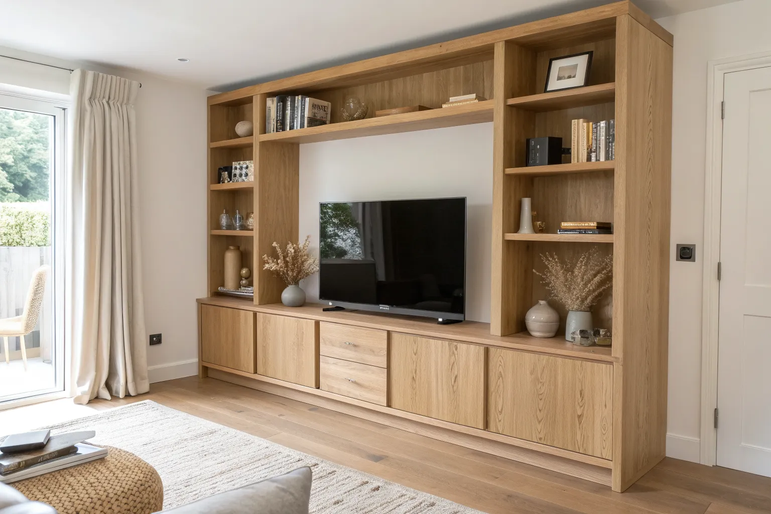 18+ Stylish Entertainment Center Ideas for Wall Mounted TV