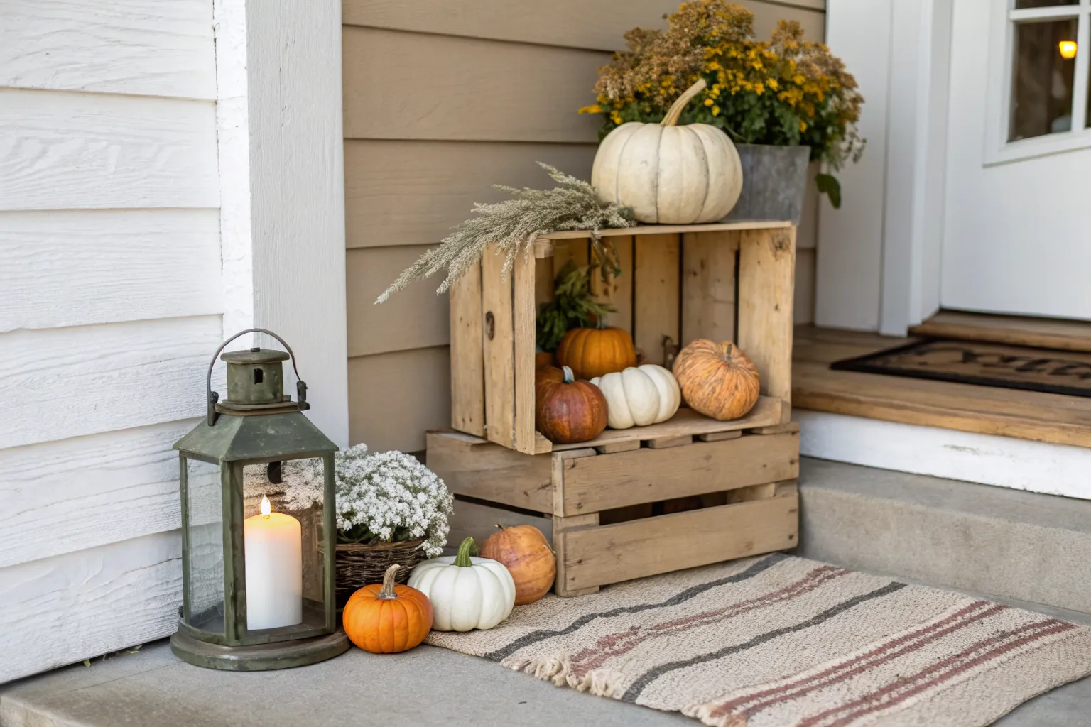 15+ Cozy Fall Crate Ideas to Warm Up Your Home
