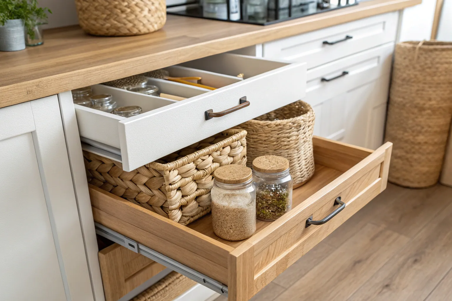 14+ Smart Ideas to Organize a Pantry With Deep Shelves