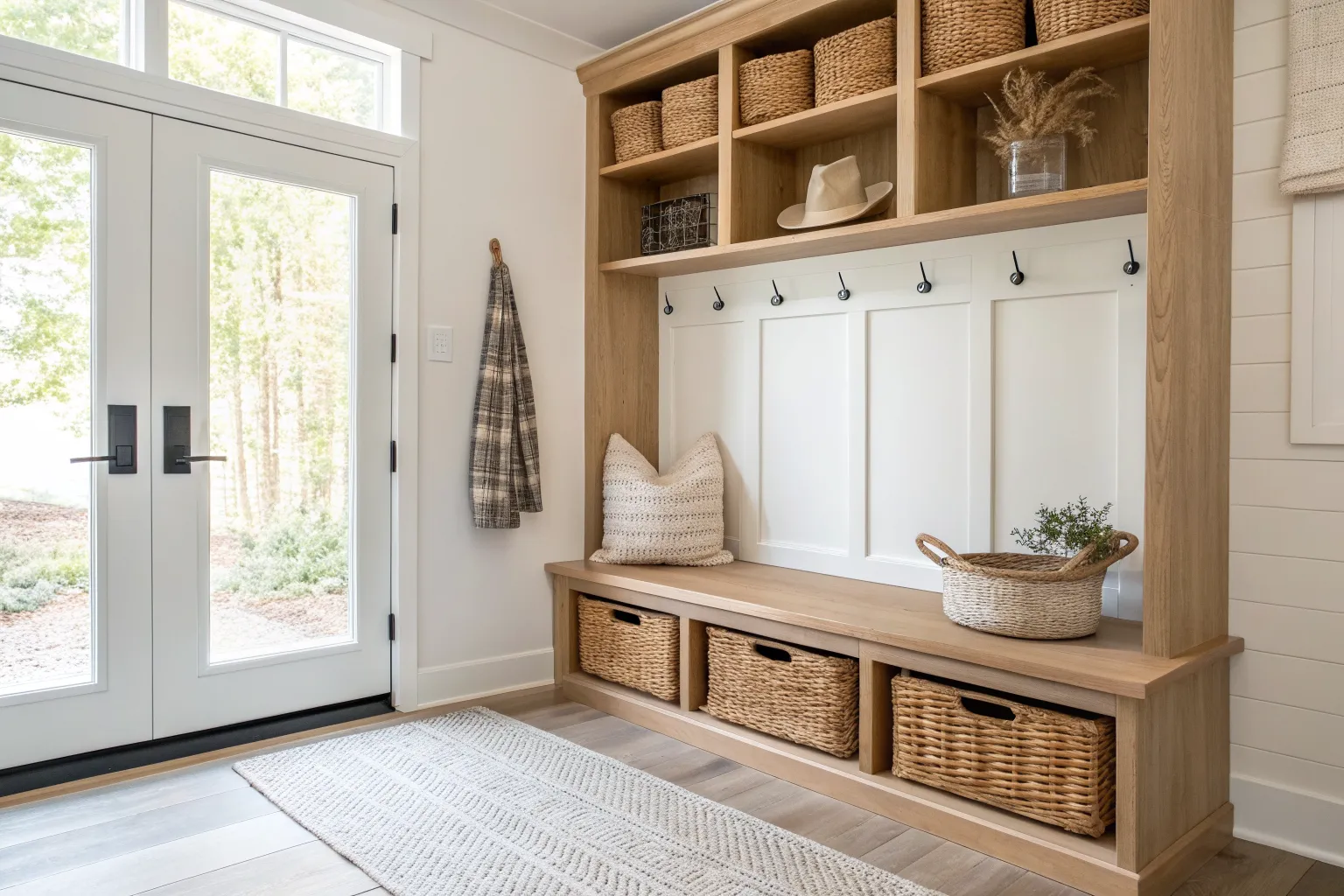 12+ Stylish Mudroom Bench Ideas for Warm, Organized Entryways
