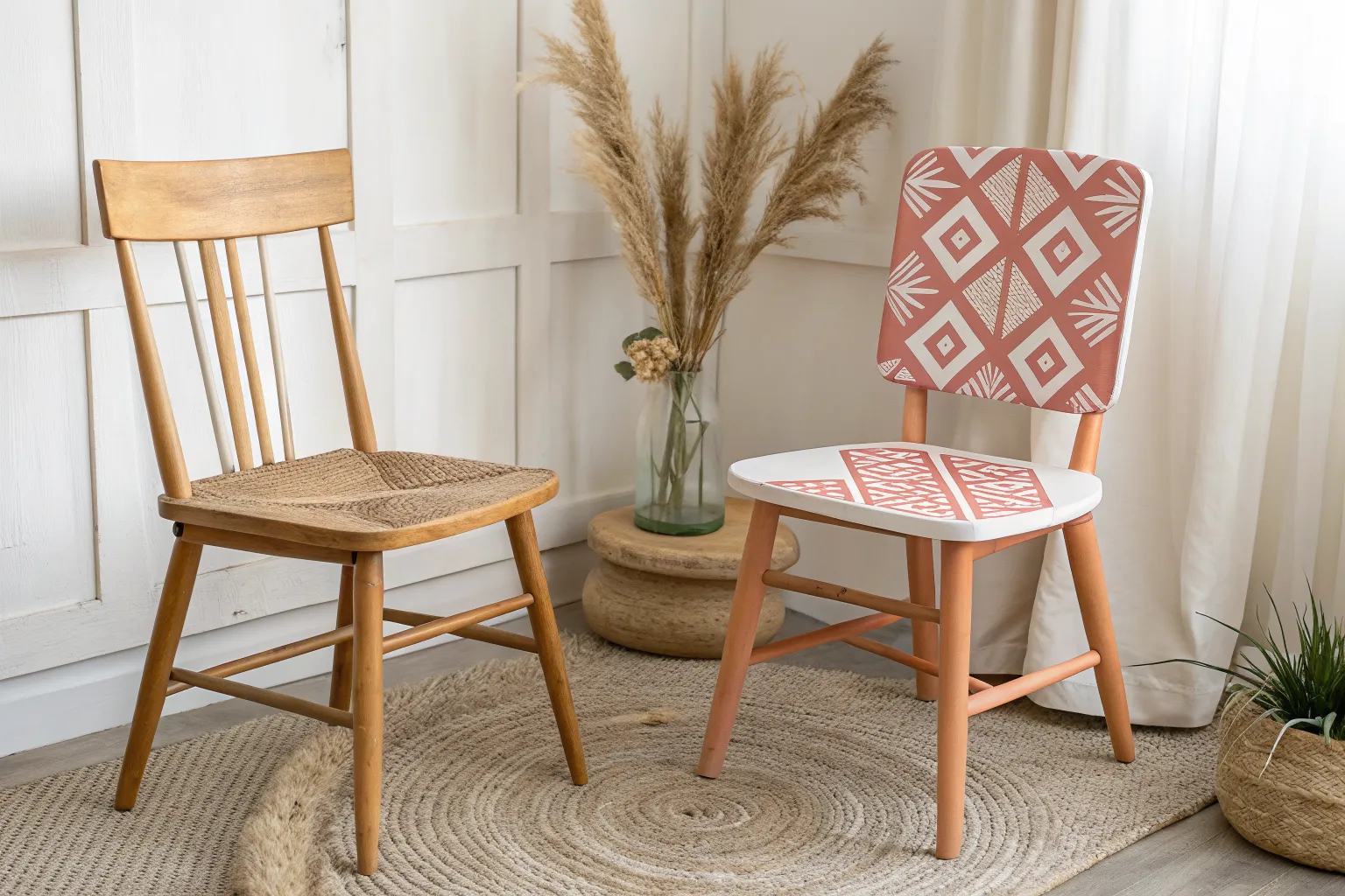 17+ Stylish Painted Chairs Ideas to Refresh Your Dining Room