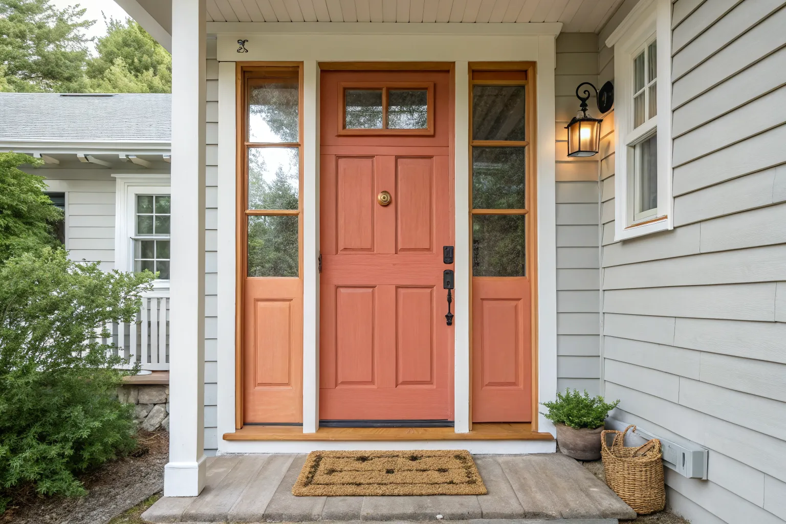 9+ Fresh Painted Screen Door Ideas to Boost Curb Appeal