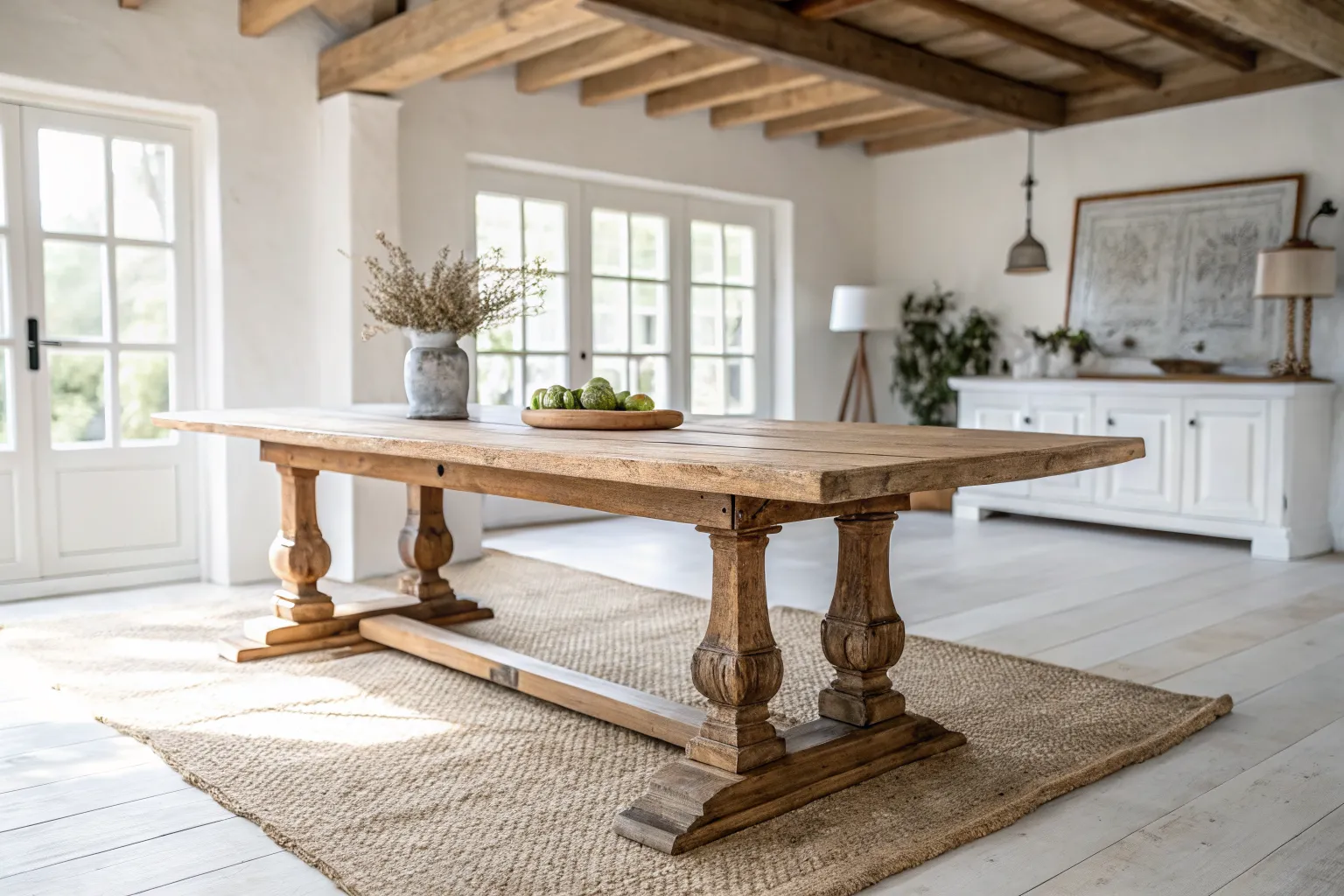 16+ Charming Rustic Dining Table Ideas for Cozy Homes