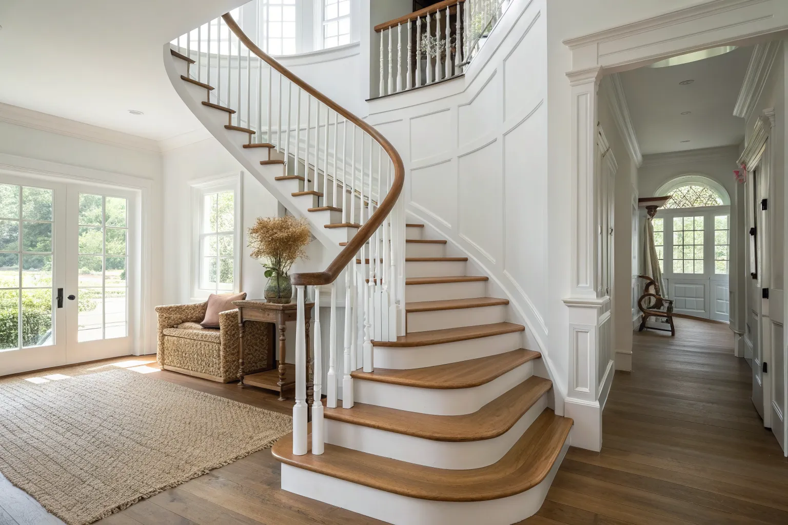 13+ Timeless Traditional Staircase Ideas for Warm Homes