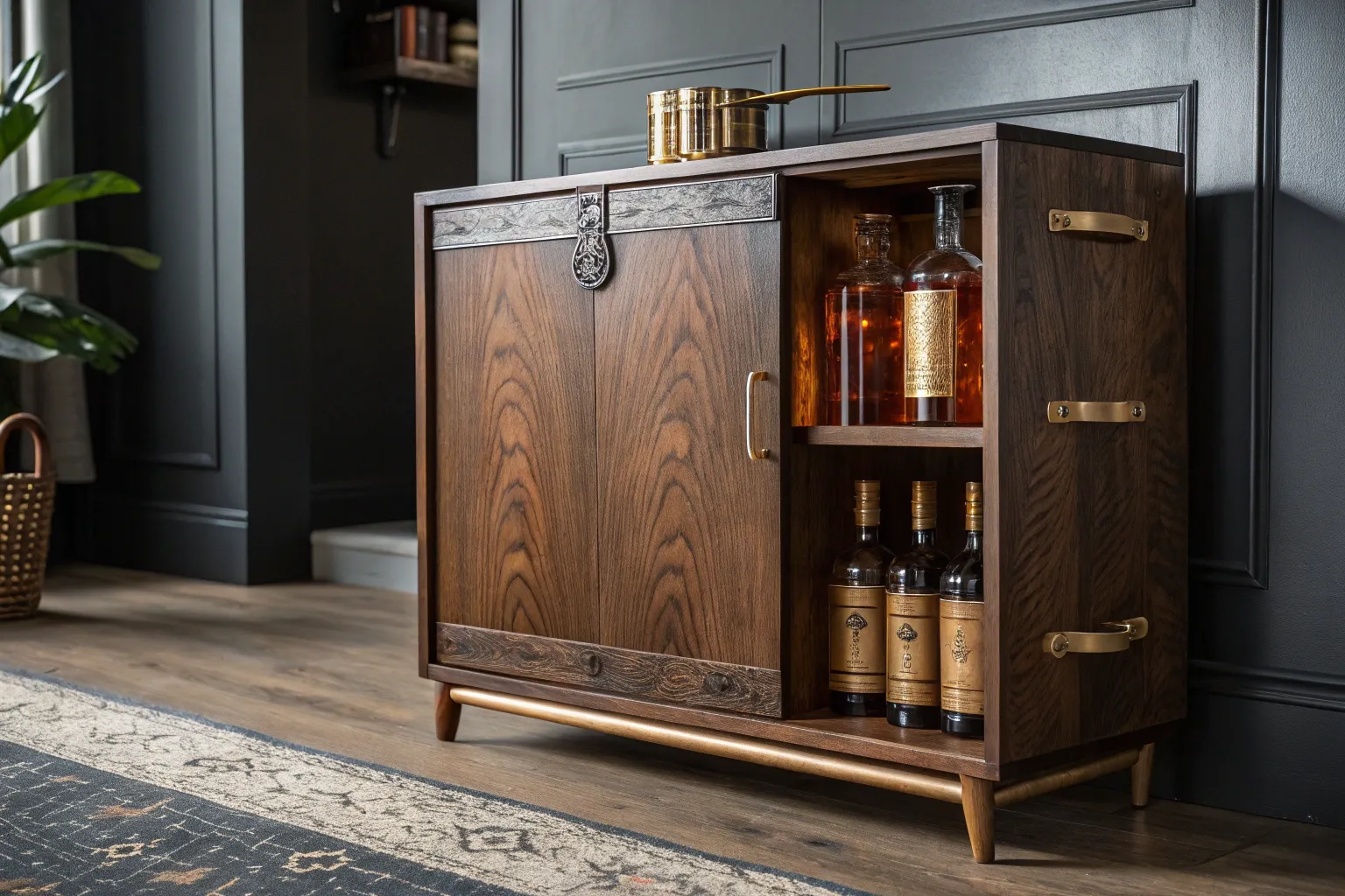 17+ Rustic Vintage Man Cave Ideas with Woodshop Style