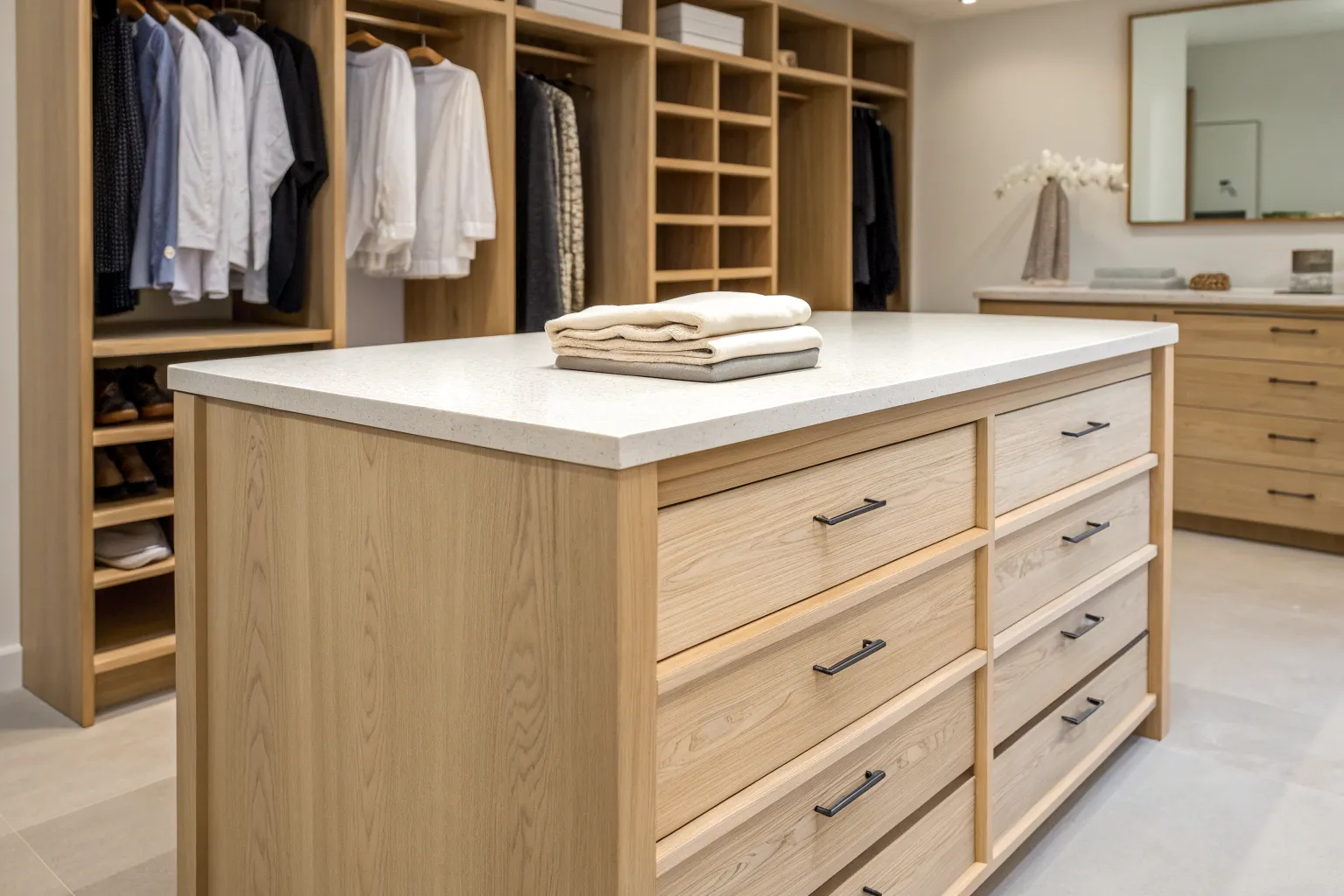 14+ Smart Walk-In Closet Dresser Ideas for a Tidy Space