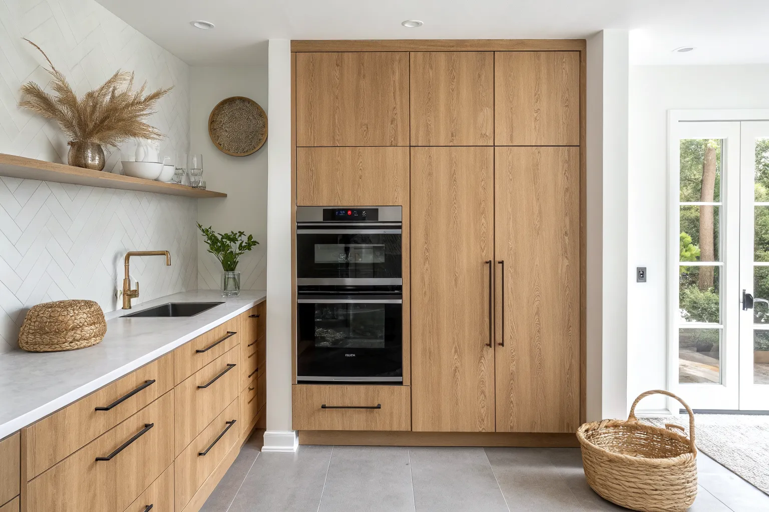 18+ Smart Wall Oven Cabinet Ideas for a Seamless Built-In Look