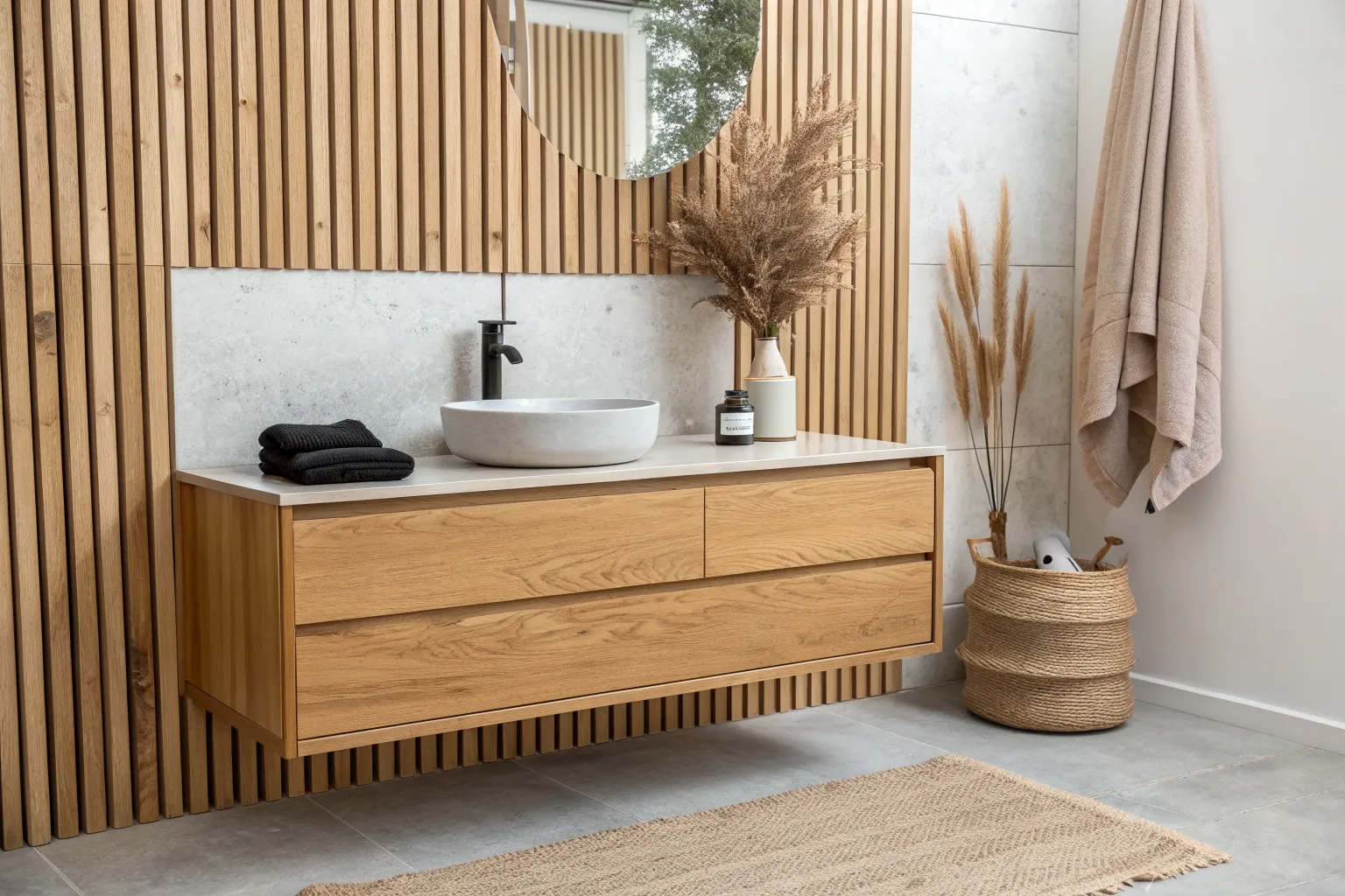 16+ Warm Wooden Bathroom Ideas for a Cozy, Natural Look