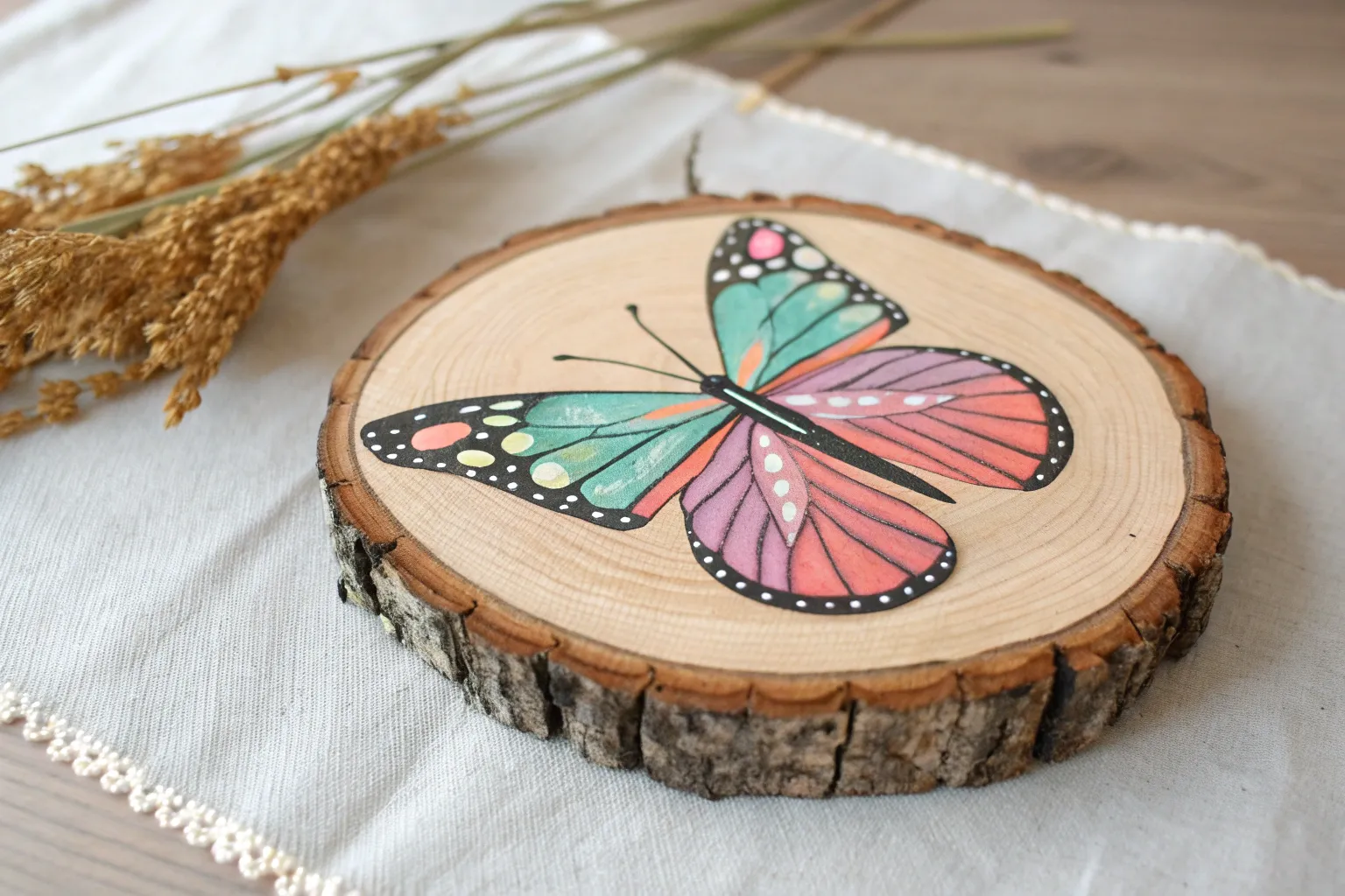 8+ Charming Wooden Butterfly Painting Ideas for Every Room