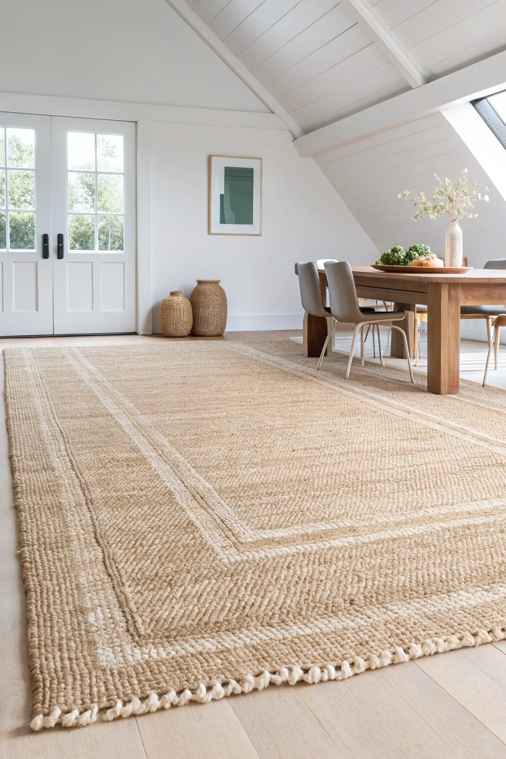 9+ Warm High Ceiling Dining Room Ideas with Wood Accents