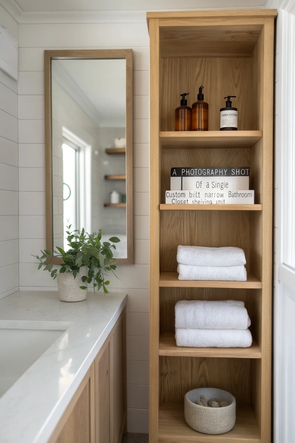 14+ Smart Bathroom Closet Shelves Ideas to Maximize Storage